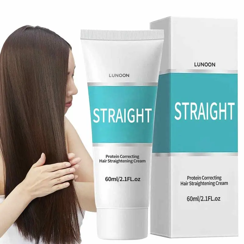 

Sdotter Protein Straightening Cream Mild Hair Straightener Cream Nourishing Hair Product For Curly Hair Dry Hair And Damaged Hai