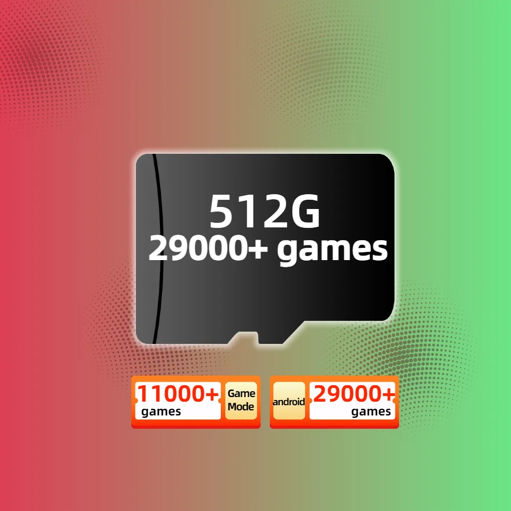 Game Card For Anbernic RG557 Retro CLASSIC WIIU ARCADE GAMECUBE