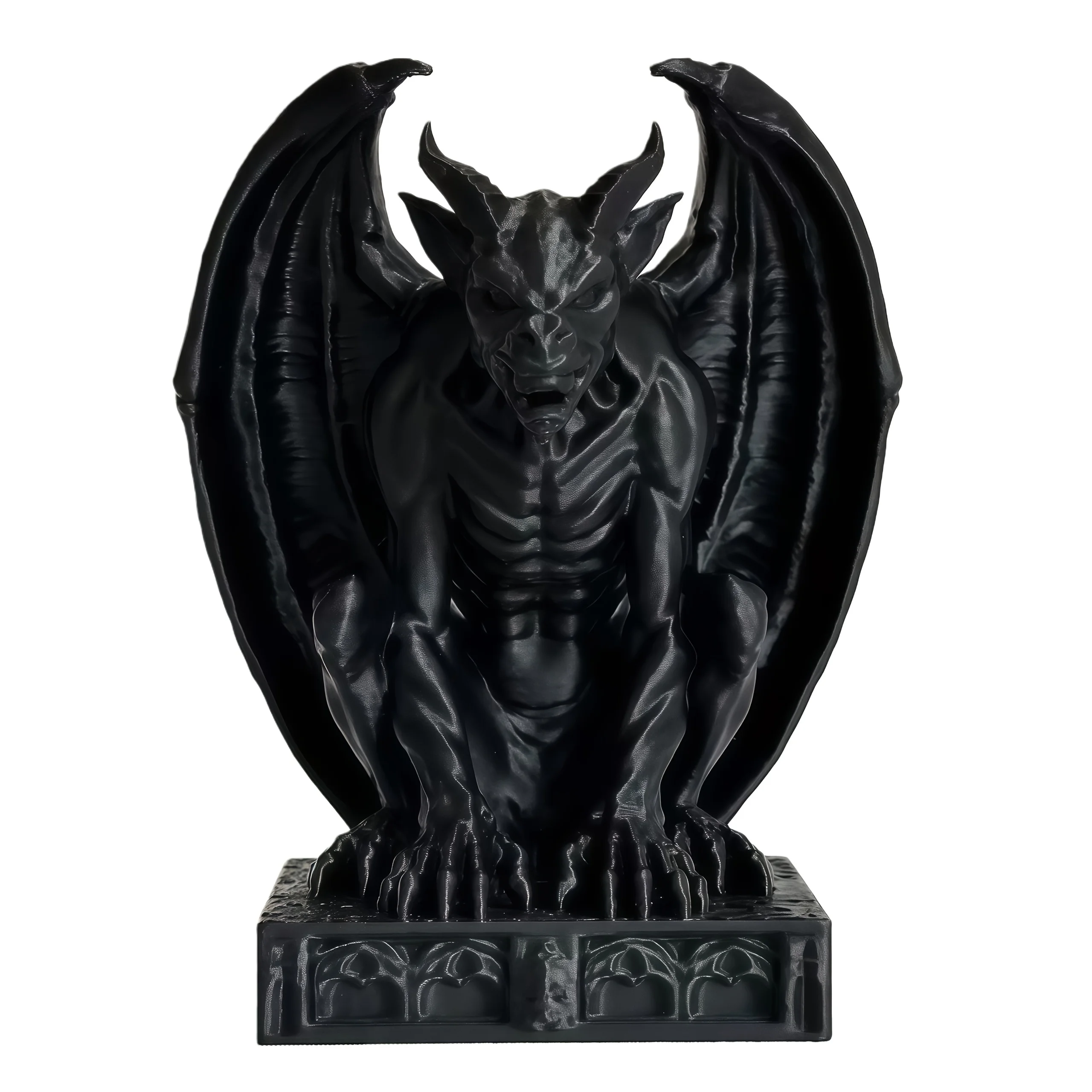 1er-Pack 3D-gedruckte Mutant-Fledermaus-Alien-Wächterfigur, Dekoration für Innen- und Außenbereiche sowie das Armaturenbrett im Auto, kreatives Geschenk für Halloween, Weihnachten – Detail 6