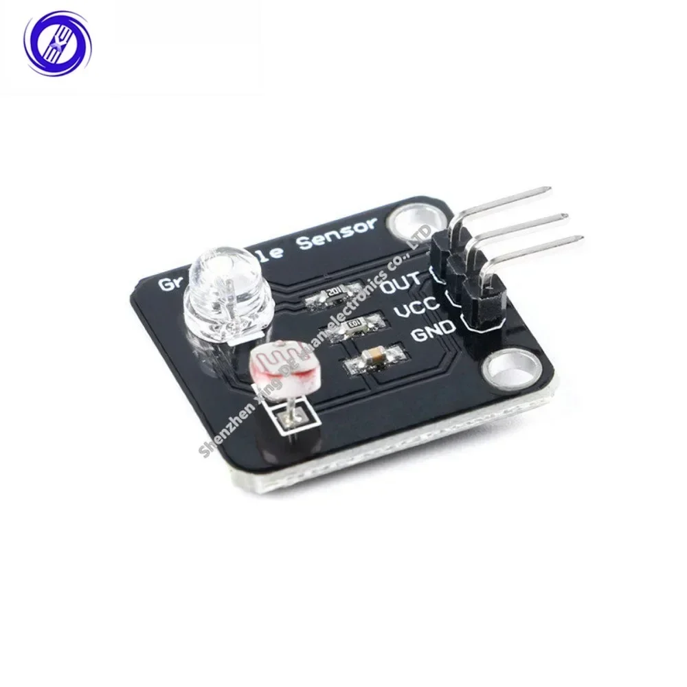 2PCS New Grayscale Sensor Photosensitive Resistor Light Sensor Analog Electronic Board Line Finder Tracking Module For Arduino