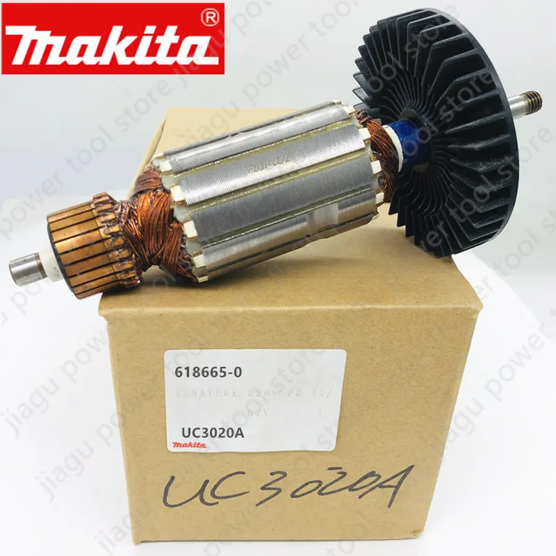 

AC220-240V MAKITA Rotor Armature for 618665-0 UC3020A UC3520A UC4020A Electric tool parts