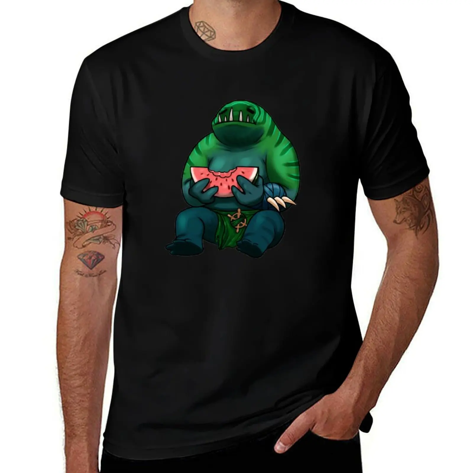 

Dota 2 - Tidehunter T-Shirt vintage t shirts summer shirt plain mens vintage t shirts