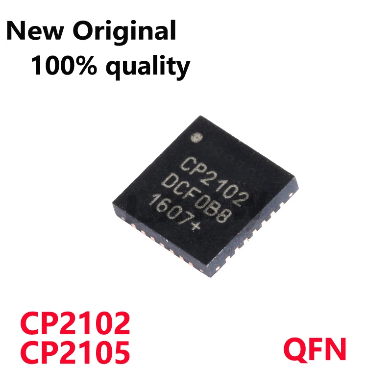 5/PCS New Original CP2102-GMR CP2102 QFN28 CP2105-F01-GMR CP2105 QFN24 USB to UART bridge controller chip In Stock