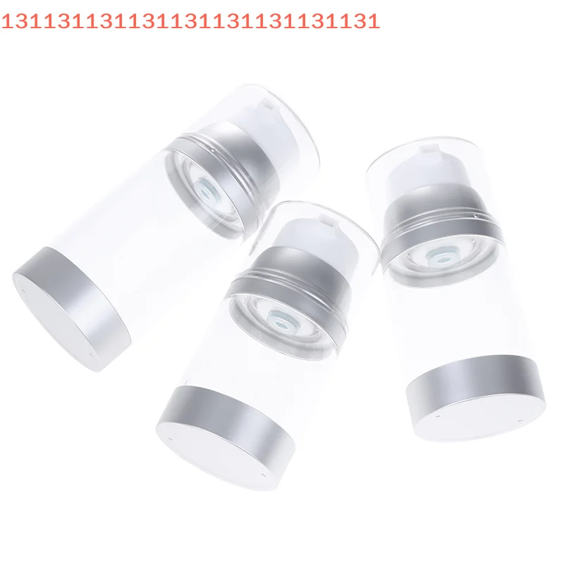 حاوية سفر محمولة 100/120/150 مللي جرة مضخة بدون هواء قابلة لإعادة الملء كريم غسول زجاجة فارغة زجاجة فرعية للتنقل #4