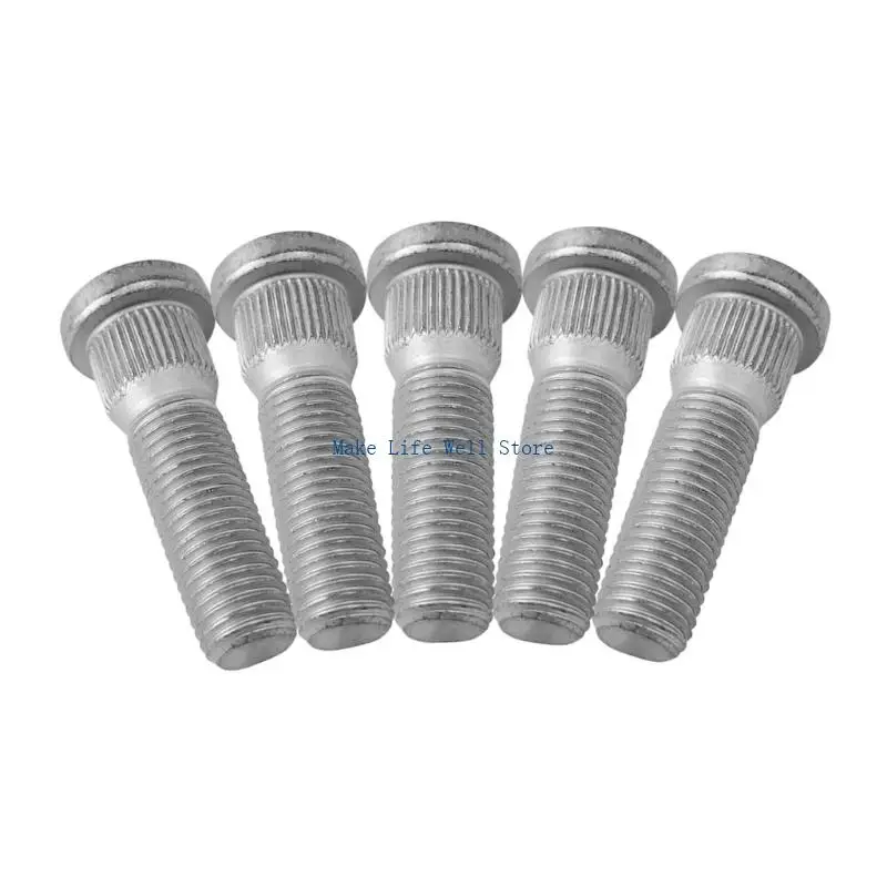  High Strengths Steel Wheel Lugs Bolts Nut Studs Replacement For Various Vehicles With Anti Rusts And Easyly Install