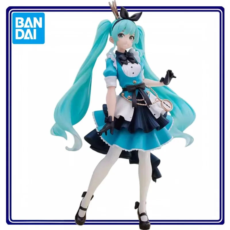 バンダイタイトー-amp-初音ミクミク不思議の国の眠れる森のプリンセスアリス賞フィギュアアニメアクションフィギュアギフト玩具モデル