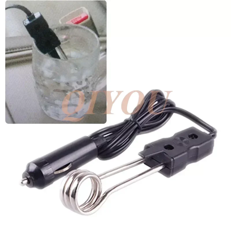 New Portable Safe 12V Car Immersion Heater Auto Electric Tea Coffee Water Heater