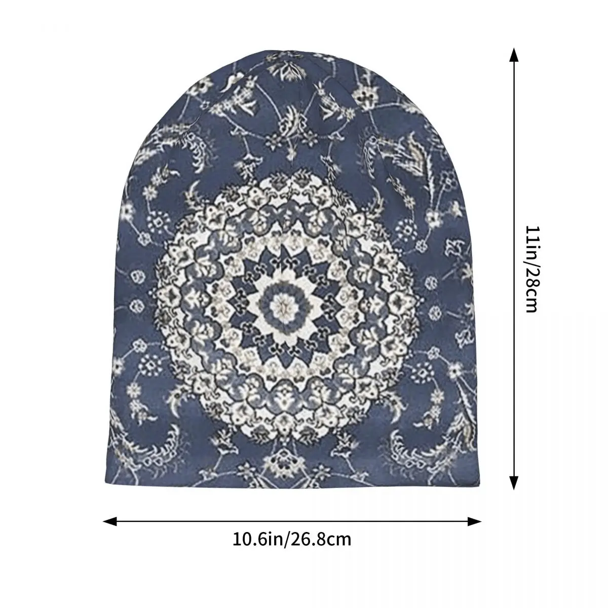 Oriental Rug Art Culture Men Women Adult Beanies Caps Knitted Bonnet Hat Warm Fashion Autumn Winter Outdoor Skullies Hats