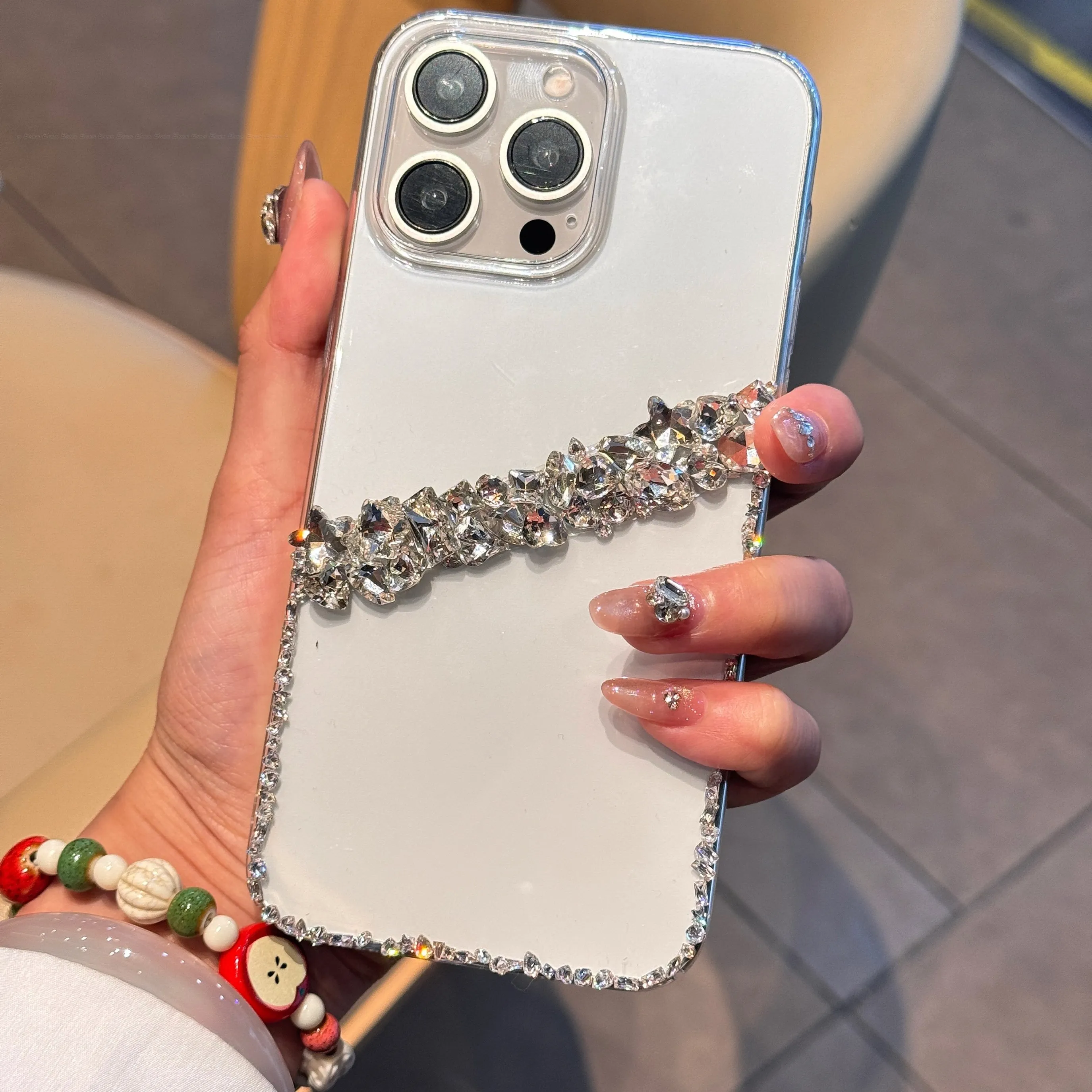 لامعة كريستال فاخر بريق لهواوي الشرف 90 100 200 300 400 Play5 Ultra GT Pro Power Bling الصلب PC الغطاء الخلفي جراب هاتف