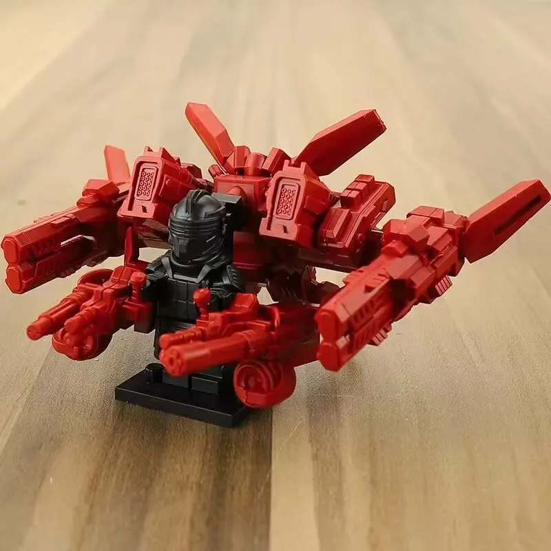 Super-Ausrüstungsroboter, Bausteine, Spielzeug, Minifiguren, humanoide Puppen, Spielzeug, Geburtstagsgeschenke, Zeichentrickfiguren. – Detail 4