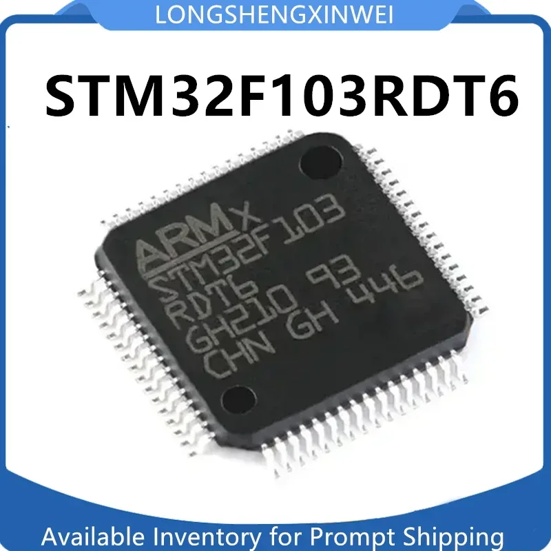 1PCS STM32F103RDT6 STM32F103 Original LQFP-64 32-bit Microcontroller MCU
