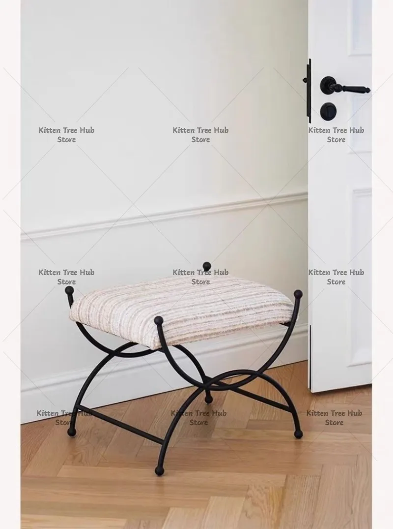 Modern Stool Entrance Hall Creative Bedroom Dresser Simple Single Stool Nordic Home Decoration Furniture