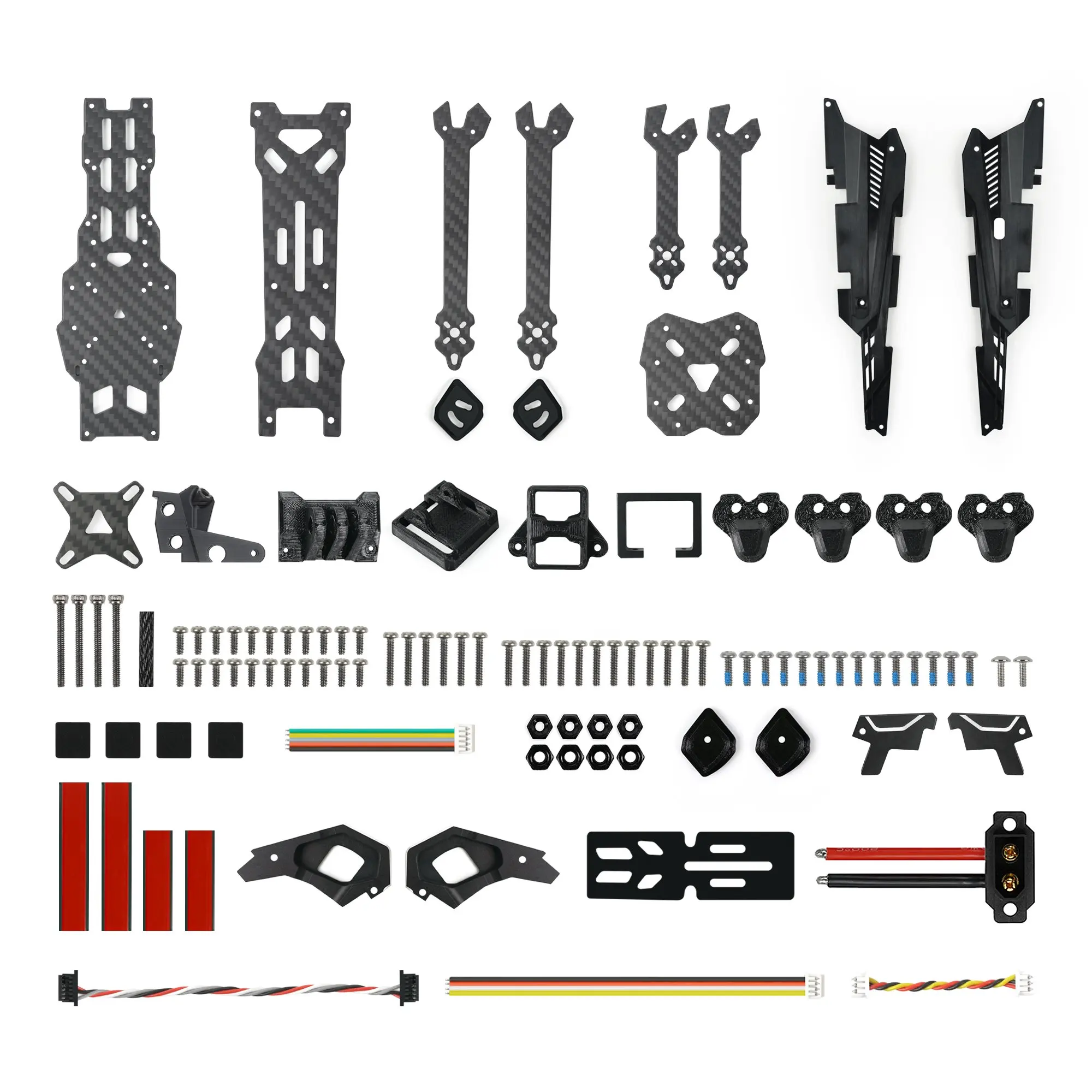 Piezas de marco GEPRC GEP-DoMain, accesorios para Dron FPV, adecuados GEP-DoMain3.6, receptor de placa inferior/superior, paquete de tornillos de antena