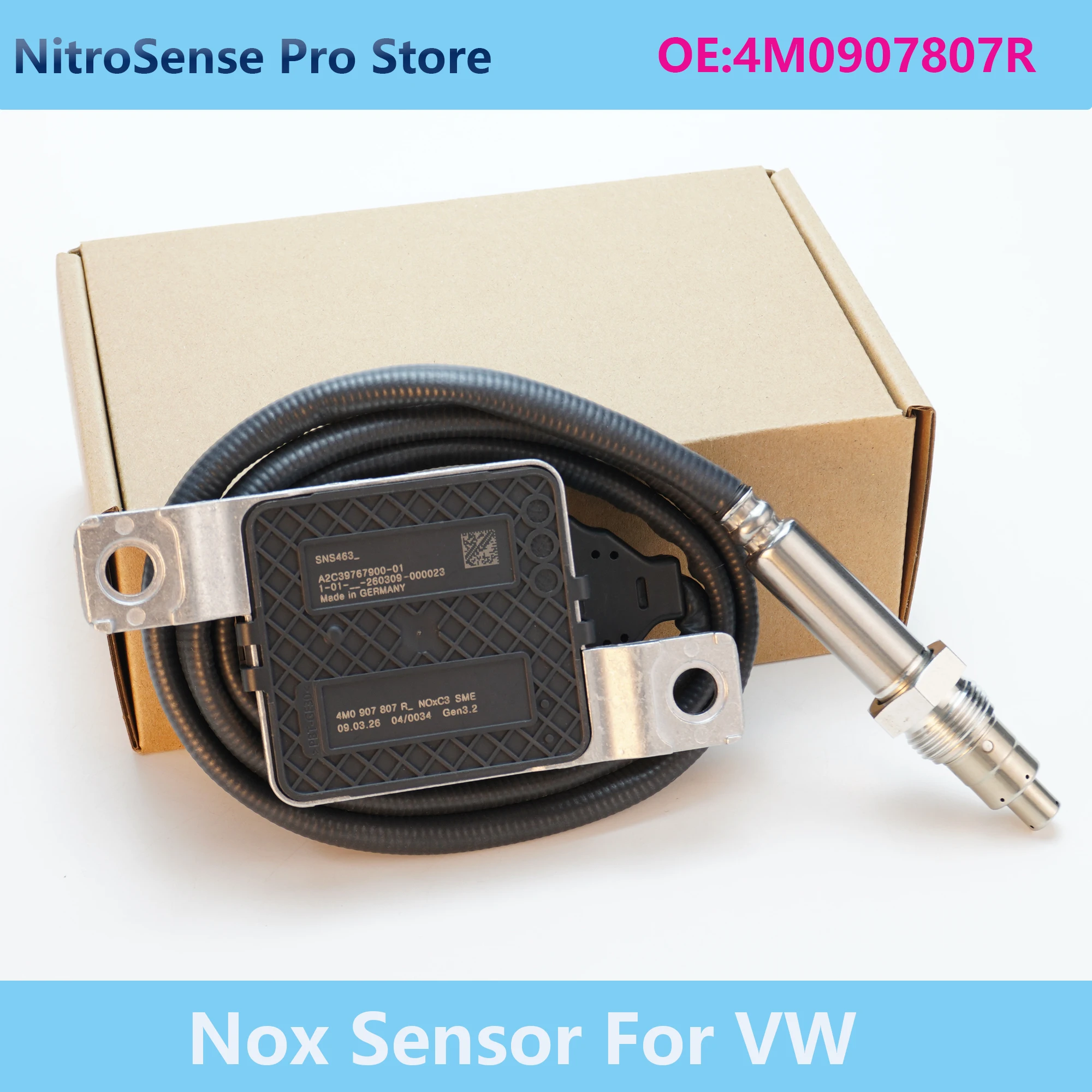 

4M0907807R Nitrogen NOx Sensor For VW TOUAREG CR7 3.0/4.0 V8 TDI 4motion 2017-ON
