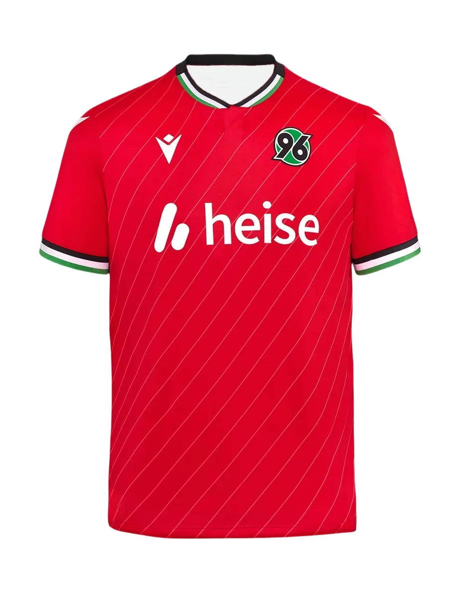 

24/25 German Football Hannover 96 Home Shirt Men's Quick-Drying Breathable T-Shirt Hannover 96 Away Shirt Training T-Shirt