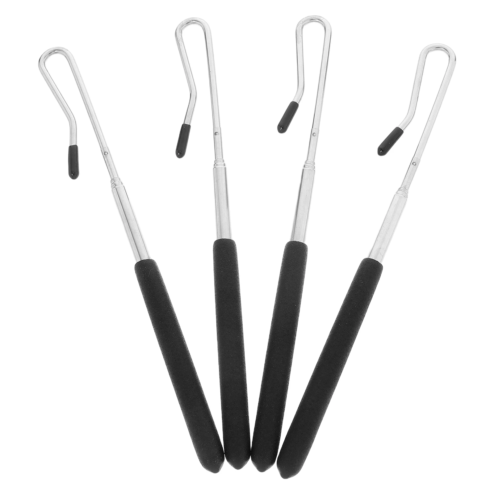 4 Stuks Metalen Marionet Controle Sticks Verstelbare Lengte Comfort Grip Handpop Arm Beweging Accessoire 55Cm Arm Manipulatie Staaf