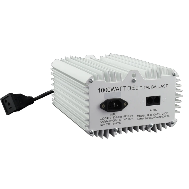 Perfect Performance Professional 1000W Digital Ballast 120-277V for DE HPS /CMH Grow light For Indoor Plants