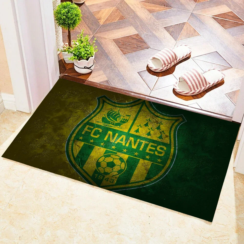 Non-slip Mat Home Foot Mat Doormat Entrance Door FC Nantes Area Rug Kitchen Carpet for Girls Long Hall Carpet Modern Home Decor