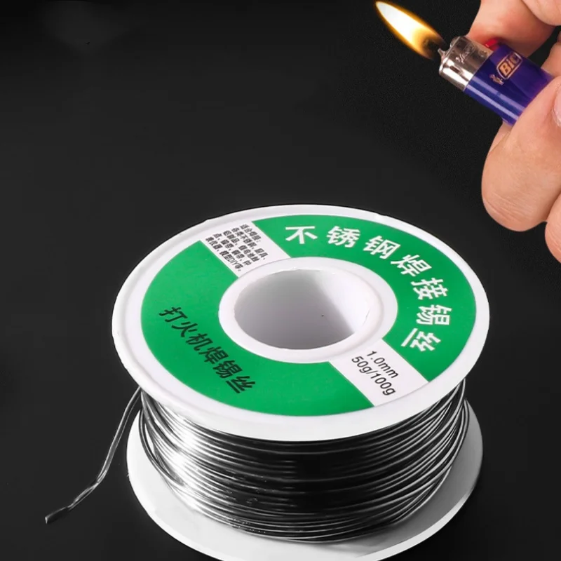 

Проволока для припоя с канифольным сердечником из нержавеющей стали высокой чистоты, универсальная сварочная медная никель для зажигалки/паяльника
