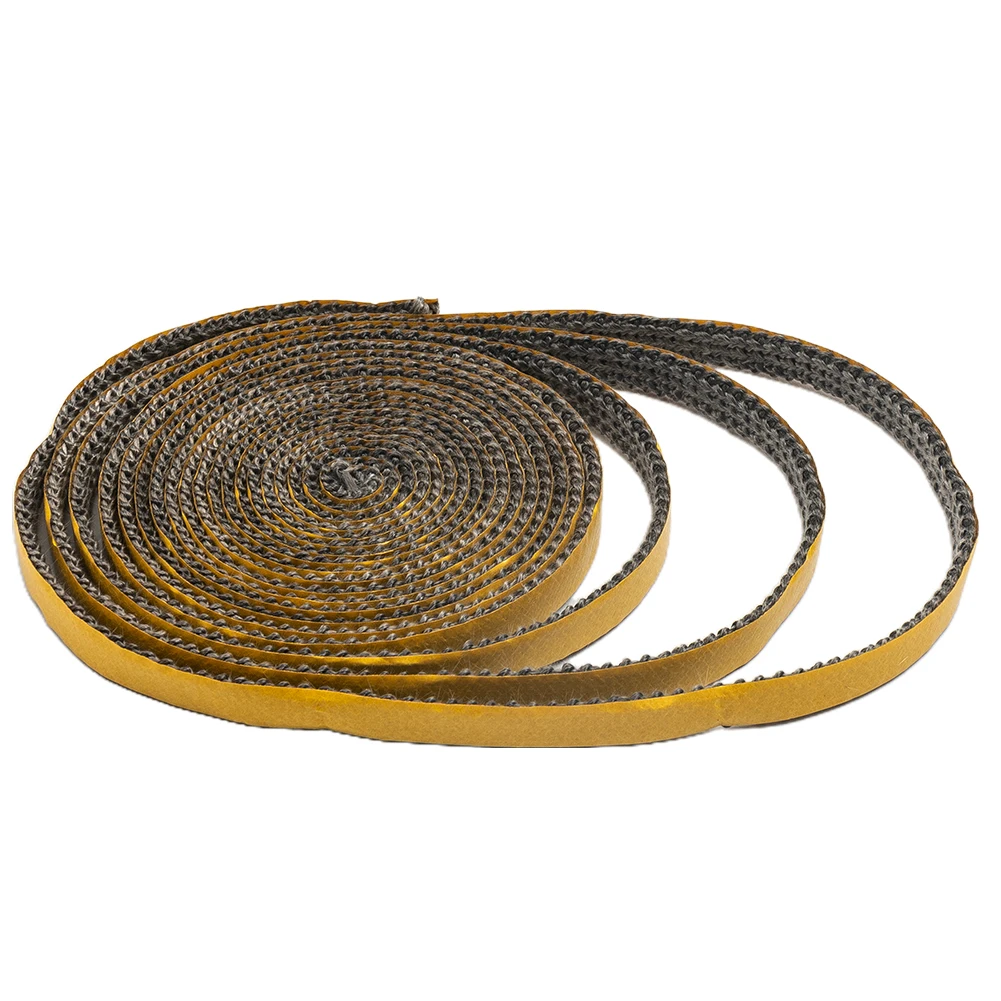 Waterproof Strip Sealing Strip 10x2mm 1pcs 4M Cotton Fireplace Gasket Furnace Sealing Tape Zbrand New Exquisite