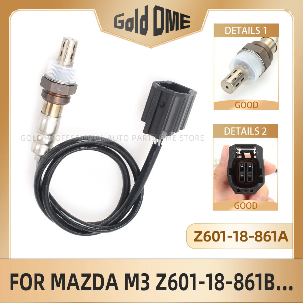 1 szt. Sonda lambda O2 przed katalizatorem do Mazda 3 BK 1.4L 1.6L 2003 2004 2005 2006 2007 2008 2009 Części zamienne Z601-18-861A