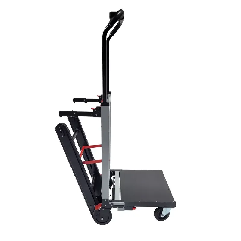 Portable Aluminum Alloy Electric Stair Climber Cart 600kg Capacity Heavy 48V Stair Climbing Hand Truck for Furniture - view 5