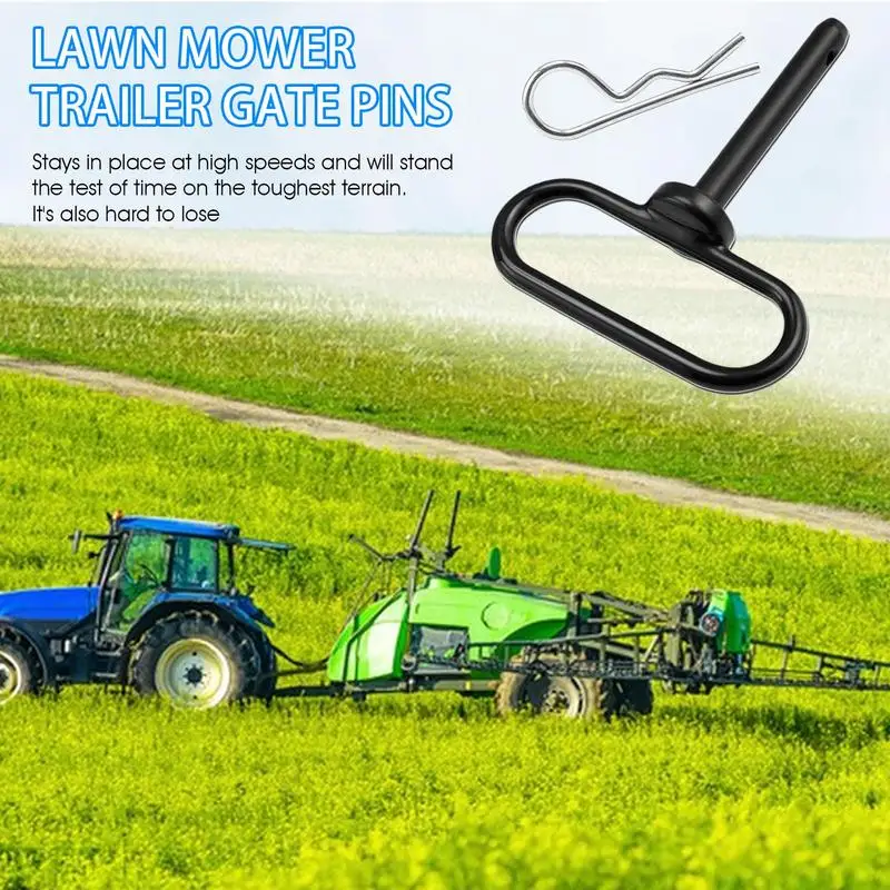 Towing Hitch Kit Heavy Duty Mower Trailer Hitch Trailer Hitch Pin Mechanical Hitch Pin Tractor Clip Lawn Tow Behind Attachment