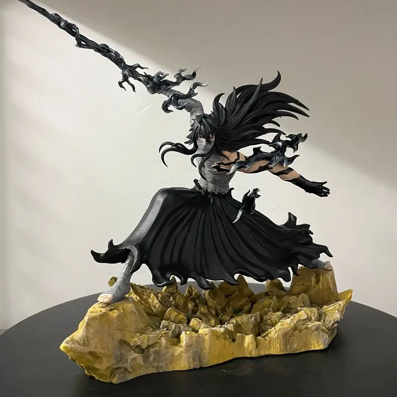 

Bleach Kurosaki Ichigo Action Figure 28cm Manga GK Statue Toy Model Ornament Anime Gift for Kids Collectible Handmade Figurine