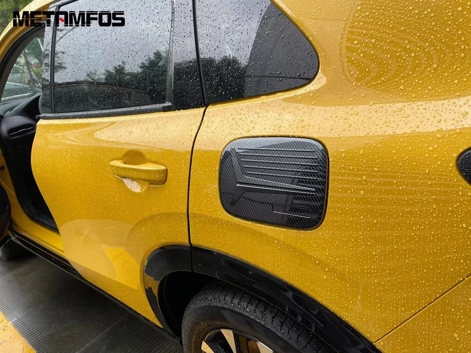 For Honda HR-V HRV ZR-V ZRV 2023-2025 2026 Carbon Fiber Fuel Tank Cap Gas Oil Filler Cover Trim Sticker Accessories Car Styling