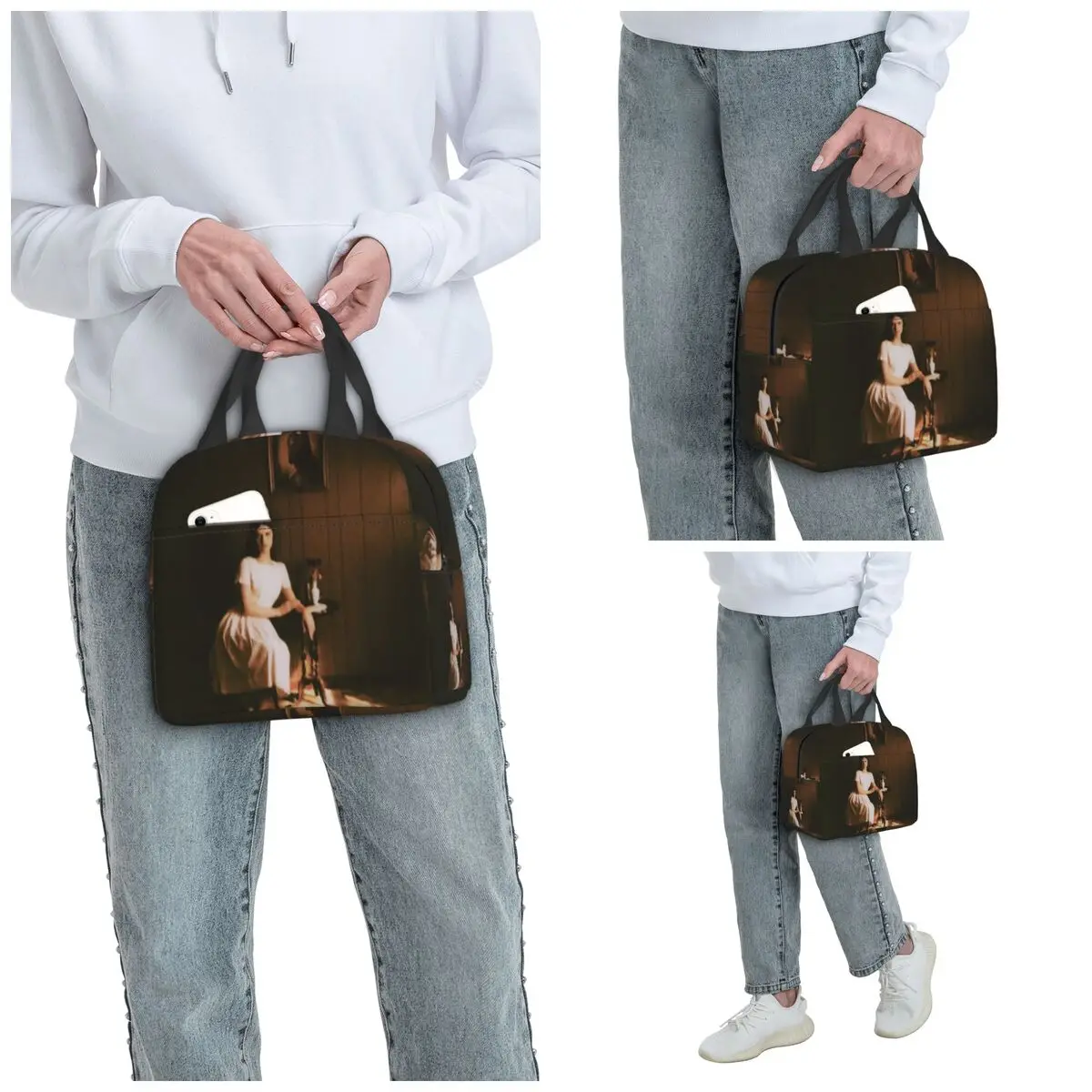Ethel Cain Singer Album Music Tour 2024 Insulated Lunch Bag for Women Office Cooler Thermal Food Box Tote Lunch Boxes