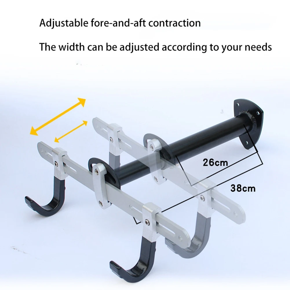 50KGS Capacity Bicycle Wall Rack . Alloy Bike Support Mount Hanger for Indoor Storage Service with Quality Screws