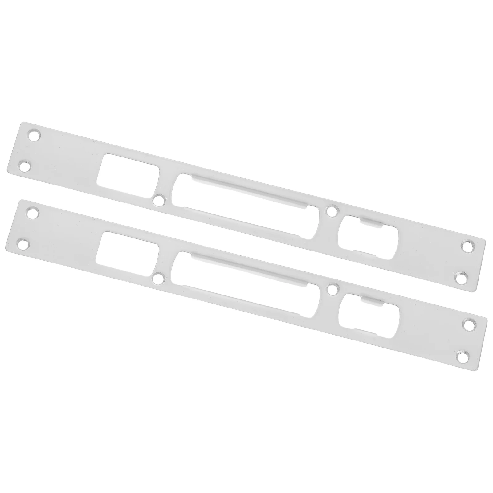 

2pcs Anti-theft Door Lock Body Metal Strike Plate Front Door Reinforcement Security Kit Deadbolt Catch Exterior Doors Wooden