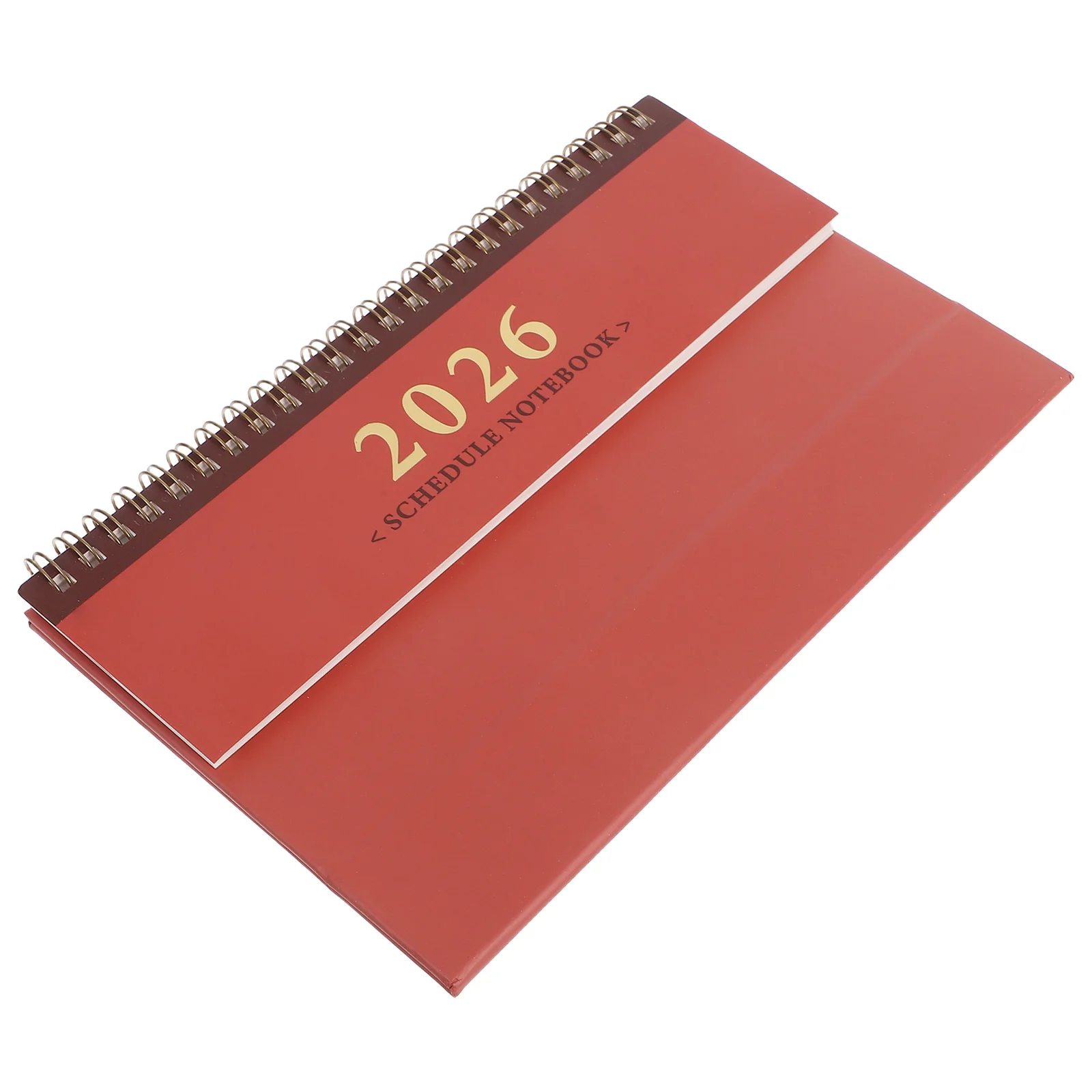 15 شهرًا تقويم مكتبي أفقي صغير 2025-2026 مخطط الوجه الدائم المحمول لإدارة الوقت جهاز تعقب الانضباط الذاتي