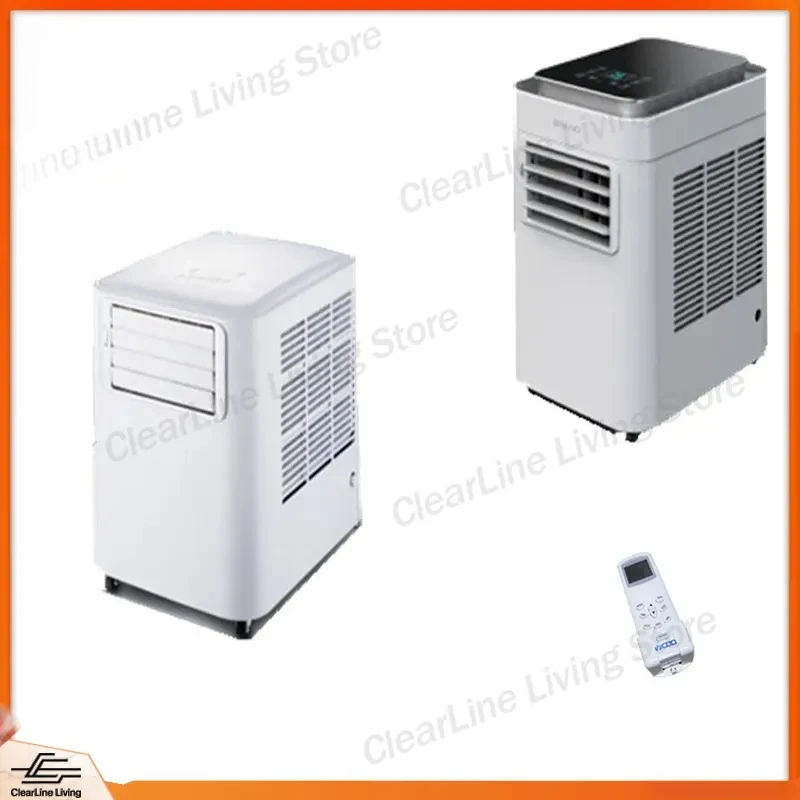 Portable Air Conditioner 2HP Vertical Mobile AC Unit Fixed Frequency Cooling Heating All in One Press Refrigeration