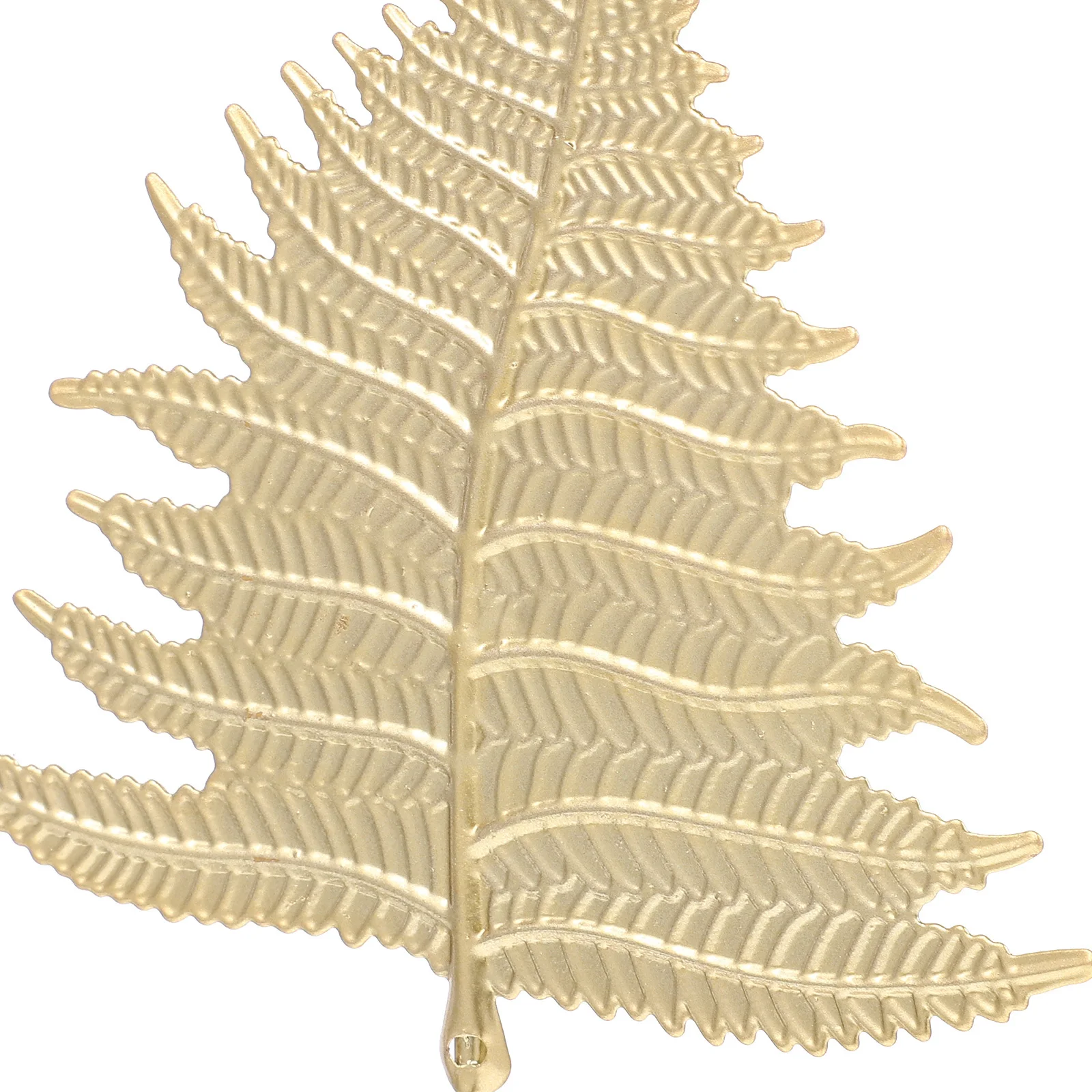 

2 Pcs Leaf Wrought Iron Ornaments Artificial Fern Vine Metal Tabletop Decoration