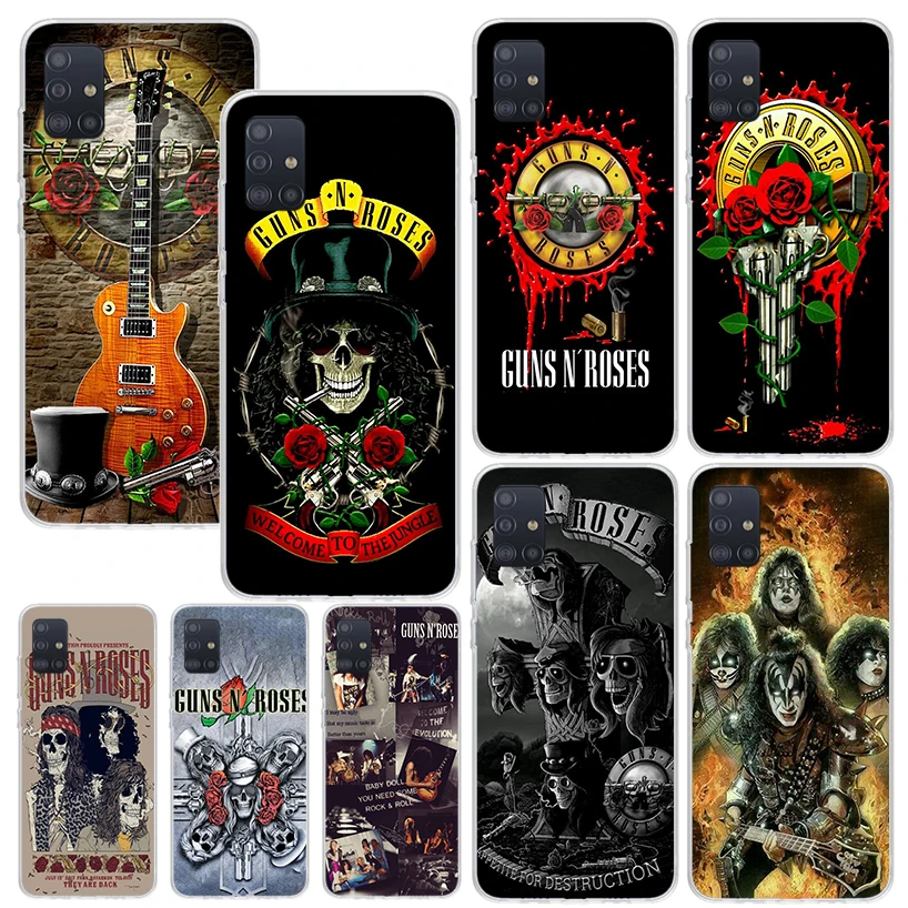 Guns N Roses Good Time Phone Case For Samsung A51 A41 A31 A21S A11 A01 A71 A50S A40 A30S A20E A10S A70 A6 A7 A8 A9 Plus Back Cov