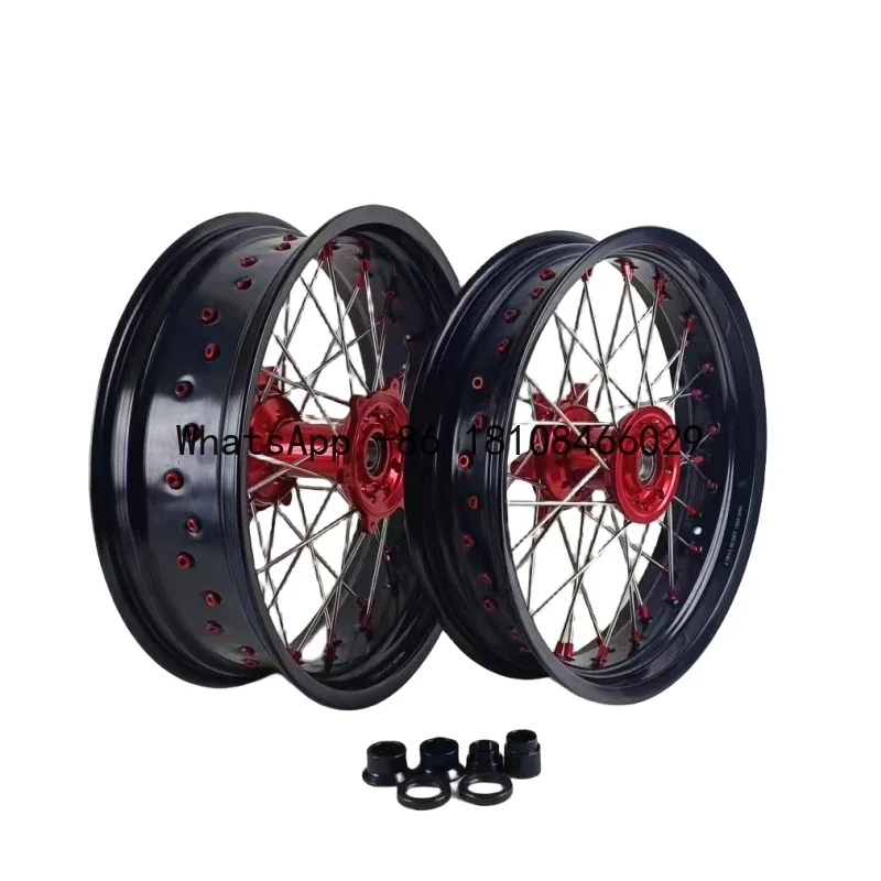 

2023 TOP Sell Motorcycle Accessories Supermoto Wheels 17 Supermoto Wheels For CR CRF CRFX CRFR