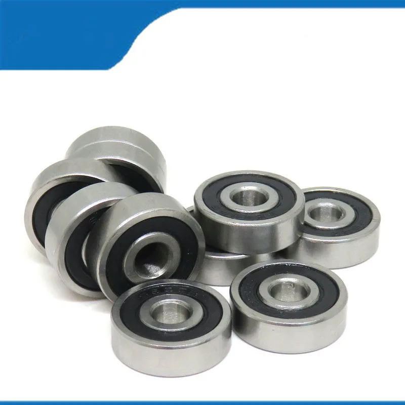 10Pcs R4-2RS R4RSx(x6.35x15.875x4.97MM) Hot Sell High Quality Corrosion Resist Deep Groove Miniature Ball Bearings ABEC-3