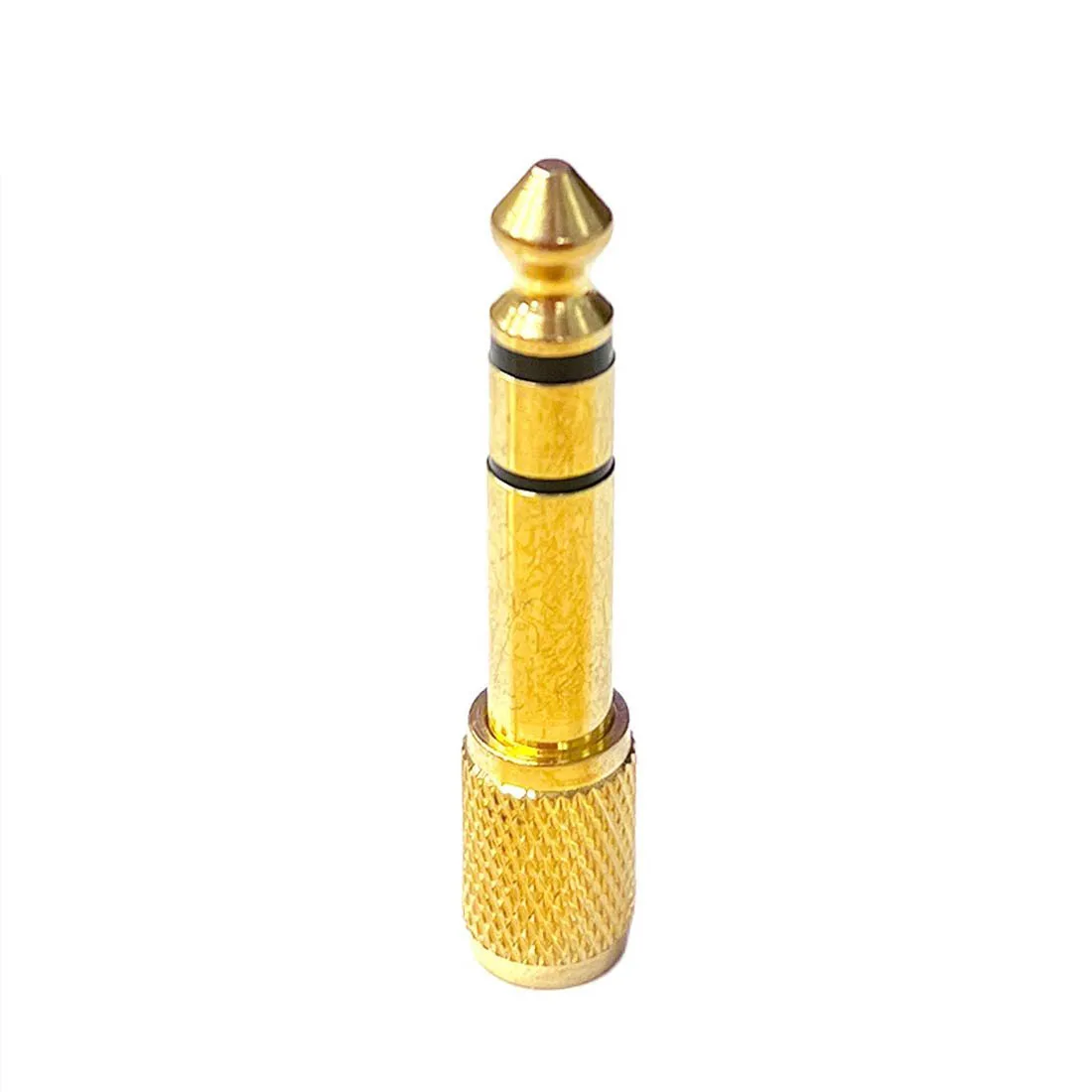 

2pcs Gilded Adapter Connector Converting 6.5mm to 3.5mm 6.5 to 3.5 Male to Female for MIC Microphone