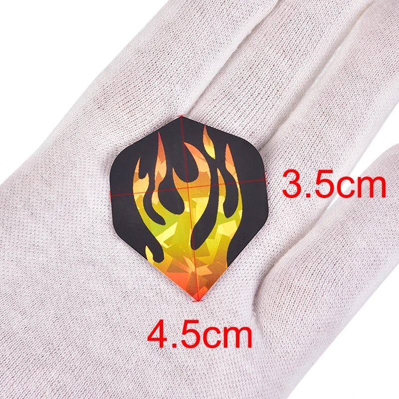 15/30pcs PVC Reflective Laser Dart Wing Set Darts Flights Nice Dart Flights Set