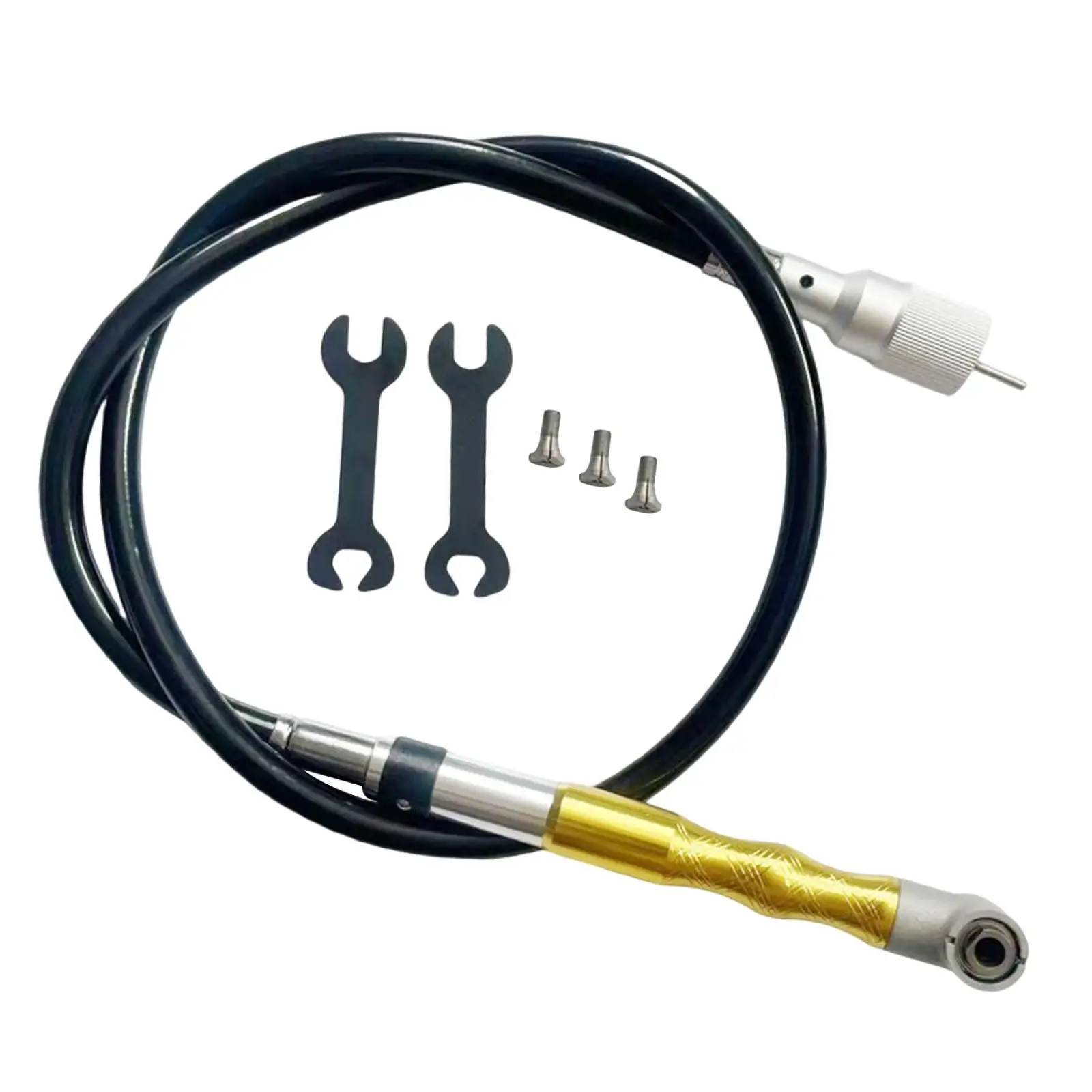 Flexible Shaft Transfer Head Professional Angle Grinder Elbow Attachment Grinding Machine for Tile Grout Cleaning