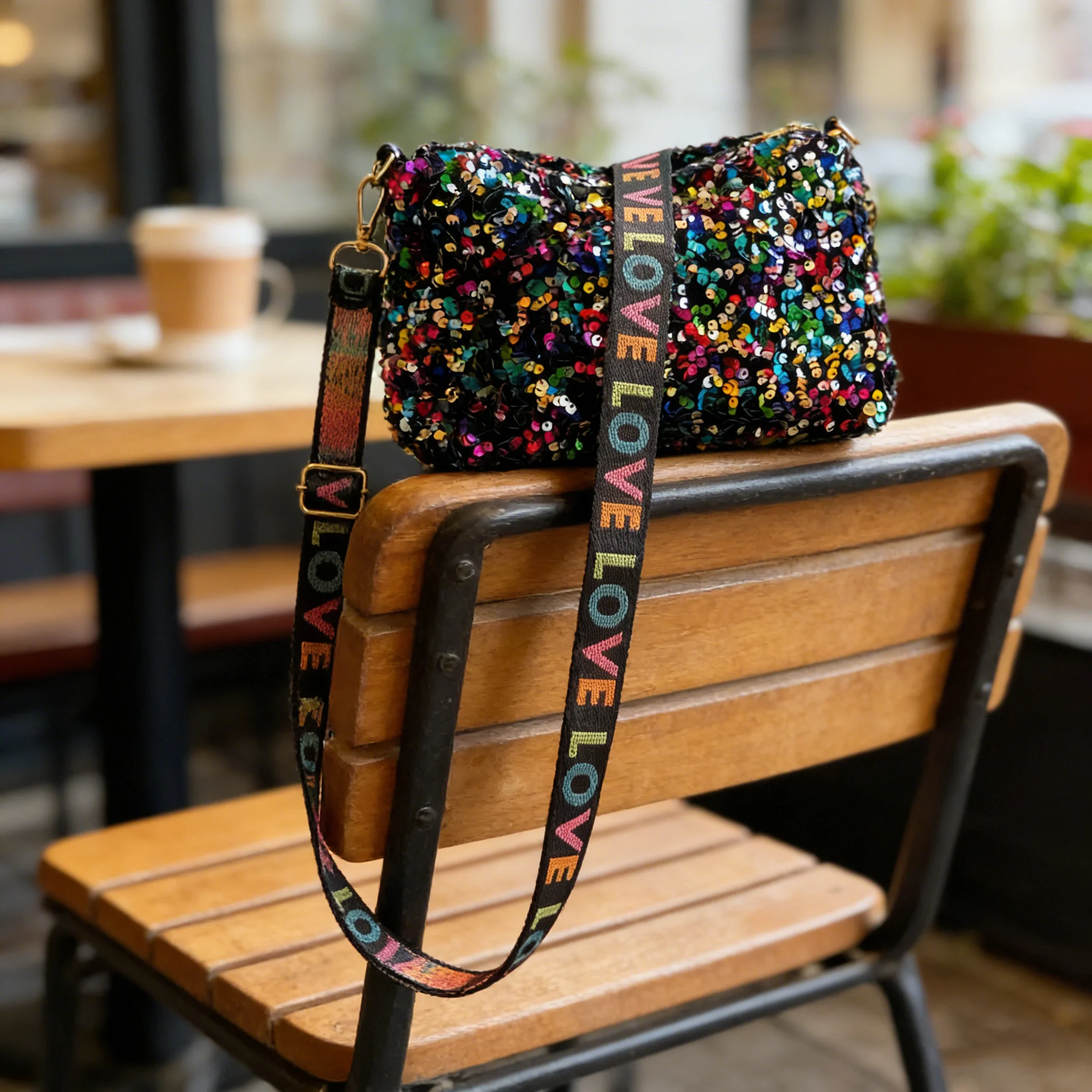 

Evening Clutch Bag Glamorous Women'S Crossbody Bag Multi-Purpose Bag Detachable For Formal Events Proms Parties