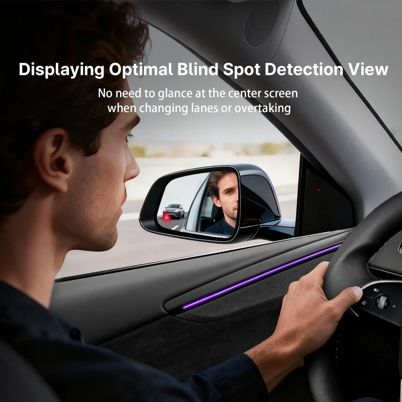 

Система обнаружения слепых зон TSL Model 3 Y BSD с функцией помощи при перестроении BSM и предупреждением о перестроении в слепых зонах с оповещением в зеркале заднего вида