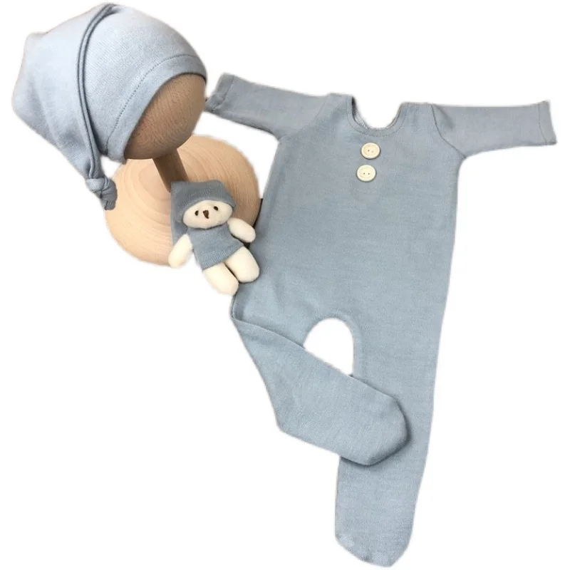 Children\'s photography clothing baby photography conjoined clothes newborn photography props full moon baby supplies month