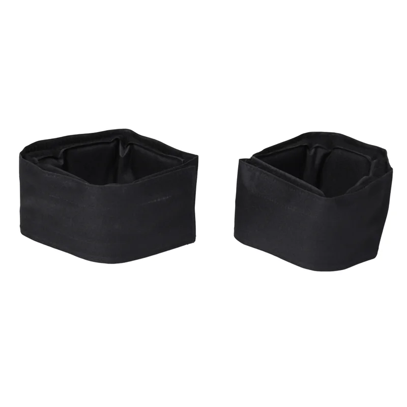 أشرطة ABHQ-Stilts، أربطة أرجل مبطنة واسعة ومريحة، تعمل مع ماركات مختلفة من الركائز، 4 أزواج