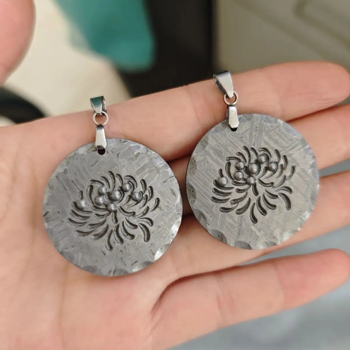 Natural Real Meteorite Pendant