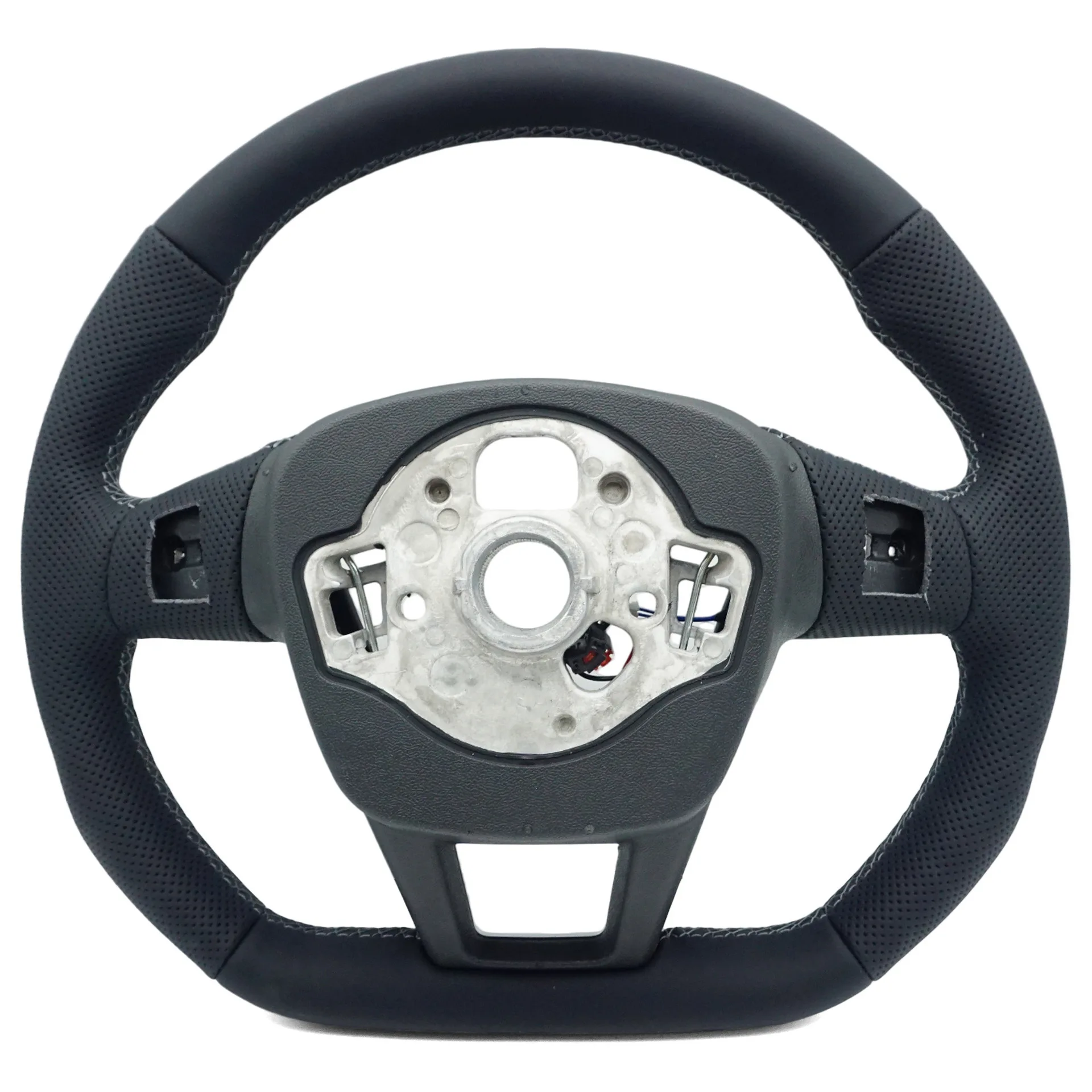 Suitable for Audi A6C8A7S standard semi-punched dark gray wire with heating and off-hand decoder steering wheel