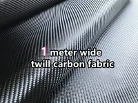 [Grade A+] 3K 200gsm 2x2 twill Real Carbon Fiber Cloth Carbon Fabric 40\