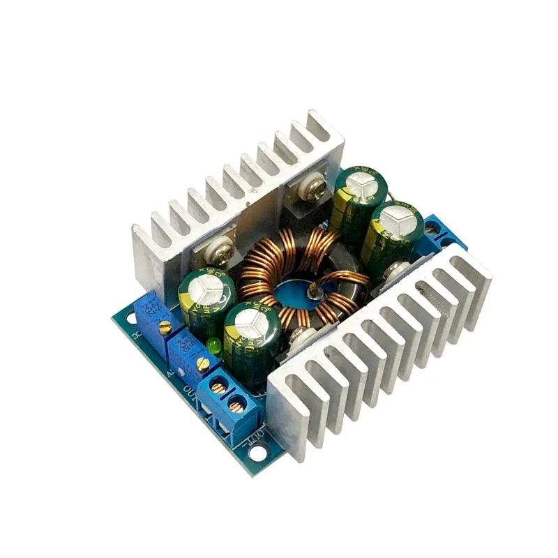 DC5-30V to 1.25-30V 10A Automatic Step UP/Down Converter Boost/Buck Voltage Regulator Module Current Power Supply