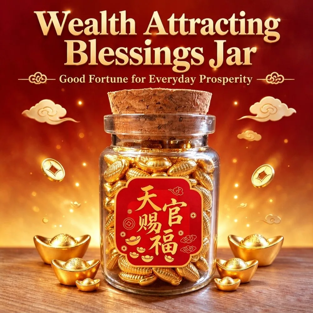 Golden Beans Wishing Bottle Transparent Glass Refined Look Mini Glass Bottle Shiny Golden Beans Delicate Glass Drift Bottle